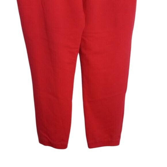 Armani Exchange Size L Pants Joggers Flaw Red Athletic Sweats Pockets Leisure - Picture 11 of 11